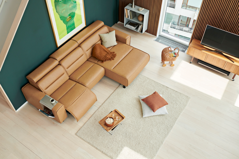 Emily Sofa Wood Arm