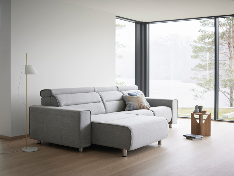 Emily Sofa Wood Arm